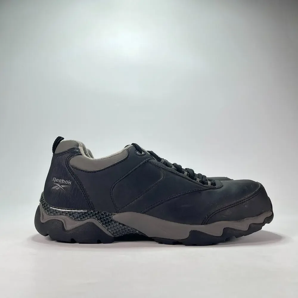Reebok Work Beamer Black Low Cut Composite Toe Safety Shoes RB1062 Mens Size 14W